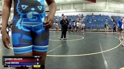 215 lbs Cons. Round 2 - Camden Williams, IN vs Tyler Brooks, IL