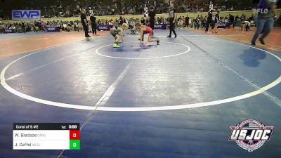 73 lbs Consi Of 8 #2 - Waylon Bledsoe, Cardinal Wrestling Club vs Jason Coffel, NB Elite