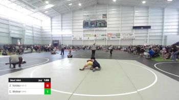 130 lbs Quarterfinal - Zack Valdez, NM Bad Boyz vs Christopher Walker, Spring Valley HS