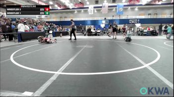 54-58 lbs Rr Rnd 5 - Arielle Wylie, Tuttle Wrestling vs Cadence Painter, CacheWrestlingClub