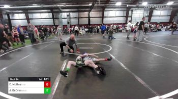 75 lbs Semifinal - Carter McGee, Levittown, PA vs Joshua DeOrio, Brookhaven, PA