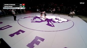 4A 155 lbs 1st Place Match - Maggi Budge, Mountain Crest vs Sophie Stoddard, Mountain View