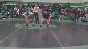 132 lbs Champ. Round 1 - James Corpron, Wolf Point vs Liam Green, Thunder Basin High School