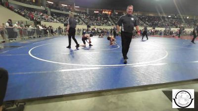 88 lbs Consi Of 32 #2 - Maximus Holland, Blanchard High School vs Noah Nicely, Morris Wrestling Association