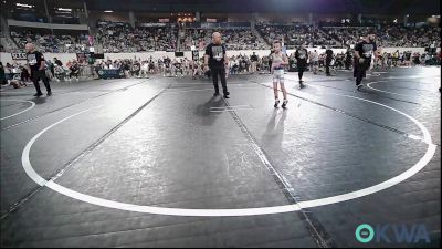 46 lbs Semifinal - Dallas McClain, Berryhill Wrestling Club vs Rodrick Waitkus, Team Tulsa Wrestling Club