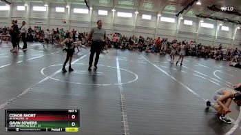 48 lbs Round 4 (8 Team) - Gavin Sowers, Contenders WA Blue vs Conor Short, 84 Athletes