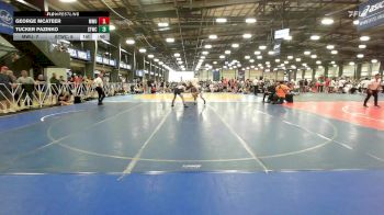 132 lbs Rr Rnd 1 - George McAteer, MetroWest United Black vs Tucker Pazinko, Shore Thing Surf