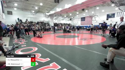 190 lbs Consi Of 16 #2 - Aaron Moquette, Riverdale Kingsbridge Academy-PSAL vs Mohanad Mahmoud, Tottenville-PSAL