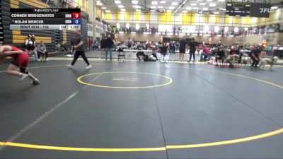 138 lbs Quarters - Conner Bridgewater, Iowa vs Nolan Mercer, Iowa