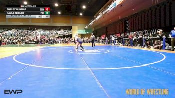 147 lbs Quarterfinal - Shelby Bunting, Culver Mat Club vs Kayla Zeidler, Petaluma WC