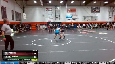 100 lbs Cons. Round 2 - Nevi Reeser, Amity vs Brooke Perry, La Grande