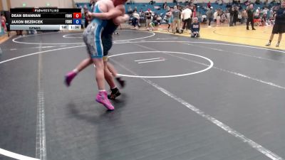 113 lbs Semis - Dean Brannan, Fighting Squirrels Wrestling Club vs Jaxon Bezdicek, Fighting Squirrels Wrestling Club