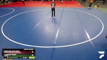 50 lbs Champ. Round 1 - Spencer Mattson, STMA (St. Michael/Albertville) vs Landon Thom, Sartell