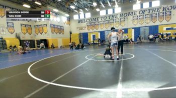 157 Blue Cons. Semi - Grayson Booth, Camden vs Kail Rohr, Camden