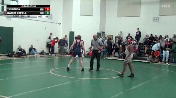140 lbs Cons. Round 3 - Ej Debon, Hewitt-Trussville Middle School vs Dwight Cofield, Oak Mountain Middle School