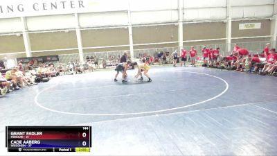 144 lbs Semis & 3rd Wb (16 Team) - Grant Fadler, Missouri vs Cade Aaberg, Wisconsin