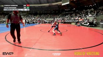 83 lbs Consi Of 8 #1 - Lynkoln Hammond, Midwest RTC vs Lucas Whitinger, Immortal Athletics WC