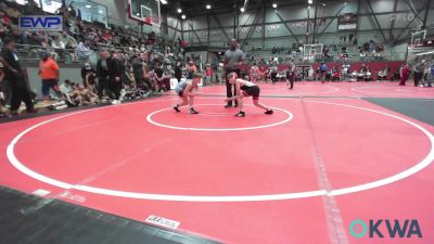 85 lbs Quarterfinal - Josey Voss, Skiatook Youth Wrestling vs Callaway Battenfield, Raw Wrestling Club