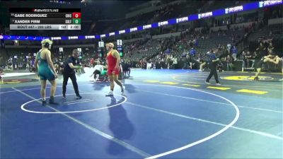 285 lbs Round Of 16 - Gabe Rodriguez, Chico (NS) vs Xander Firm, Sultana (SS)