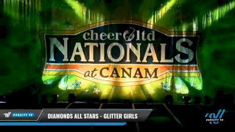 Diamonds All Stars - Glitter Girls [2021 L1 Youth - Small Day 2] 2021 Cheer Ltd Nationals at CANAM