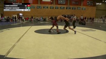 157 lbs Semifinal - Chris Guerrero, Victor Valley College vs Anthony Marquez, Santa Ana College
