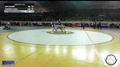 128 lbs Quarterfinal - Jack Adams, Piedmont vs Carsten Cagle, Team Choctaw