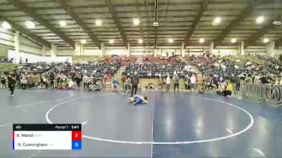 48+ Semifinal - Noah Cunningham, Bonneville Wrestling Club vs Roland Marsh, Bear River Wrestling Club