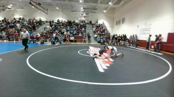 138 lbs Champ. Round 2 - Mitchel Wainscott, Powell vs Houston Sundquist, Thunder Basin High School