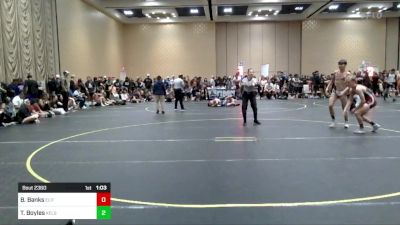 120 lbs Round Of 32 - Breyton Banks, Elite WC Hawaii vs Travis Boyles, Kelseyville Wrestling