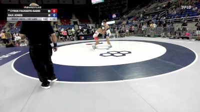 157 lbs Champ. Rd Of 64 - Cyrus Faussete-Sadri, WA vs Dax Jones, AK