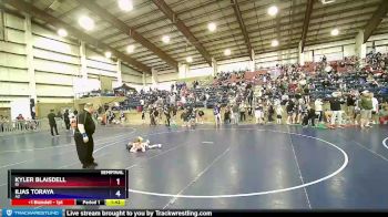 62 lbs Semifinal - Kyler Blaisdell, ID vs Ilias Toraya, AZ