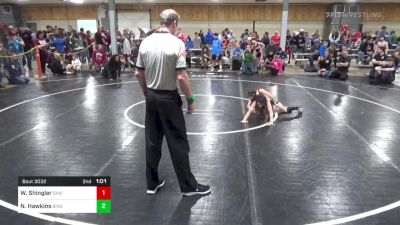 I 75 lbs Semifinal - Wesley Shingler, Shickshinny vs Navelle Hawkins, Binghamton