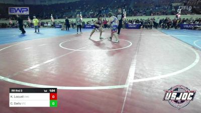 Rr Rnd 3 - Karter Locust, Cowboy Wrestling Club vs Corbin Daily, Shawnee Takedown Club