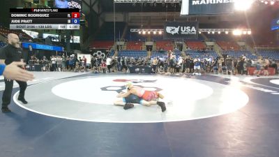 138 lbs Champ. Rd Of 128 - Dominic Rodriguez, Florida vs Jude Pratt, Indiana
