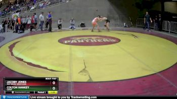 120 lbs Quarterfinal - Colton Hankey, COWA vs Jacoby Jones, Mat Sense Wrestling