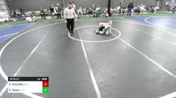 49 lbs Rr Rnd 2 - Rayden Gonzales, Rough Riders vs Sawyer Teppo, Sturgis Youth Wrestling