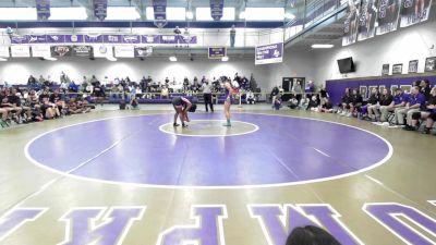 155 lbs Semis & 1st Wb (8 Team) - Mattie Mendoza, Lumpkin Co. vs Amanda Destine, Jordan