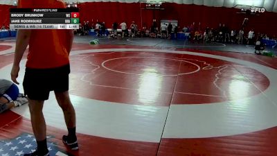 106 lbs Semis & Wb (16 Team) - Jake Rodriguez, Brainerd vs Brody Brunkow, WCAABE Knights
