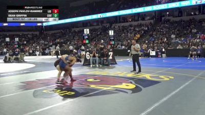 138 lbs Consi Of 16 #1 - Joseph Pavlov-Ramirez, Los Gatos (CC) vs Sean Griffin, Central Catholic (SJ)