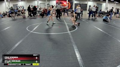 76 lbs Semis (4 Team) - Dylan Verceles, SC Prep vs Cole Kokinda, Full Circle