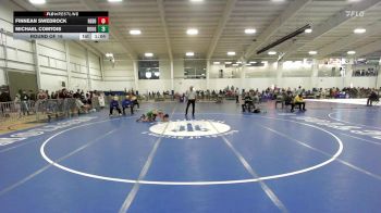 74 lbs Round Of 16 - Finnean Swedrock, Redding Easton vs Michael Comtois, Doughboys WC