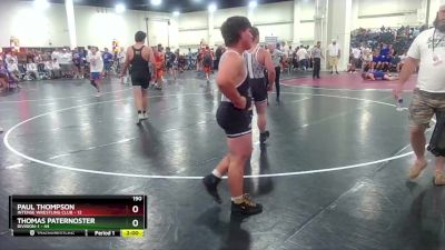 190 lbs Round 1 (6 Team) - Paul Thompson, Intense Wrestling Club vs Thomas Paternoster, Division-1