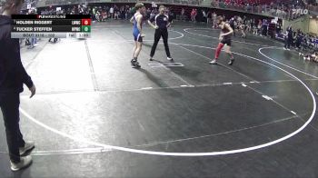 102 lbs Cons. Round 2 - Holden Riggert, Lincoln Warriors Wrestling Club vs Tucker Steffen, West Point Wrestling Club