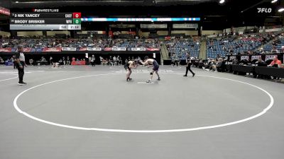 149 lbs Champ. Round 1 - 3 Nik Yancey, Campbellsville vs Brody Brisker, William Penn