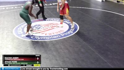 285 lbs Cons. Round 2 - Sultan Jasem, Youngblood Wrestling Club vs Ethan More, Mesa Verde High School Wrestling