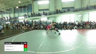 172 lbs Semifinal - Caleb Ocampo, Dethrone WC vs Jackson Sierra, Team Thunder