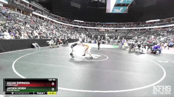 120-4A Cons. Round 2 - Julian Espinoza, Pueblo East vs Jayden Morm, Denver South