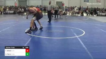 138 lbs Quarterfinal - Trent Wikel, Olympus vs Vincent Parry, FordDynasty Wrestling Club