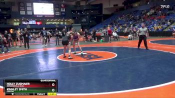 125 lbs Quarterfinal - Holly Zugmaier, Edwardsville (H.S.) vs Kinnley Smith, Canton