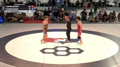 215 lbs Quarters - Carter Brown, Missouri vs Cooper Reves, Kansas